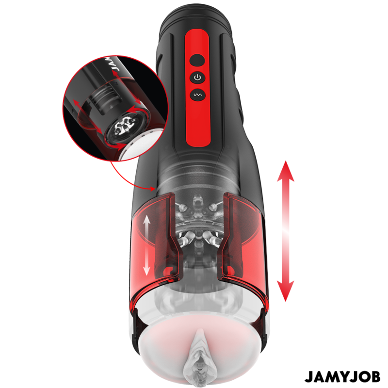 Jamyjob Cyclone Automatic Vagina Masturbator 10 Rotation And Thrust Modes