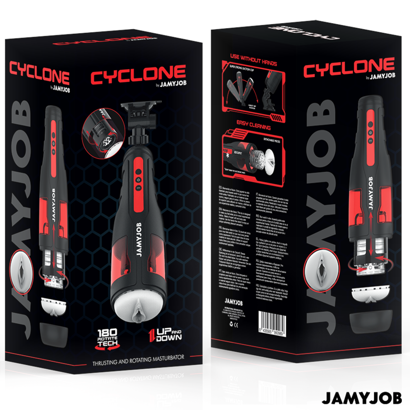 Jamyjob Cyclone Automatic Vagina Masturbator 10 Rotation And Thrust Modes