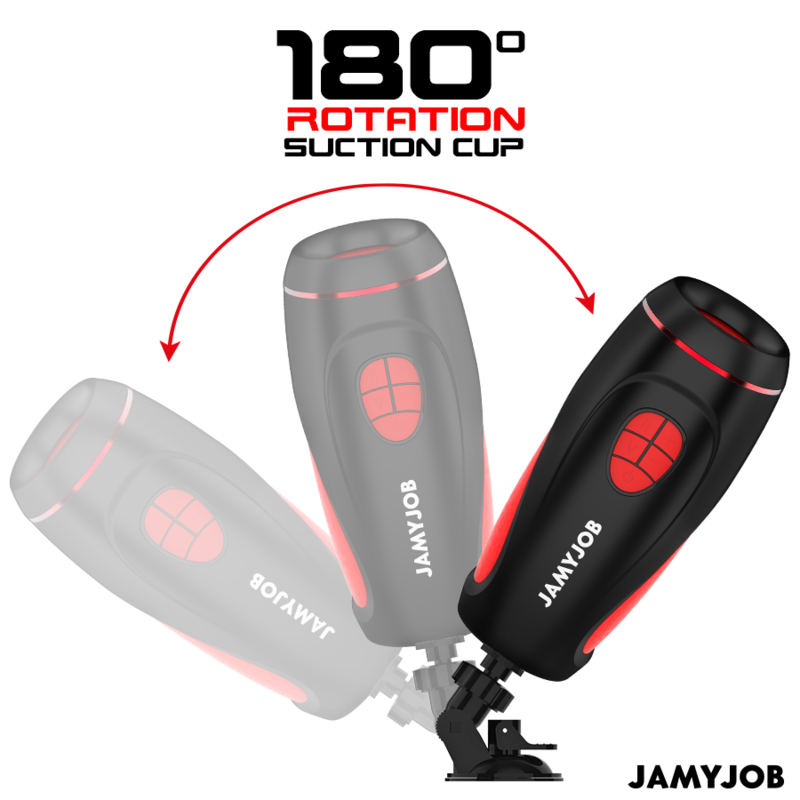 Jamyjob Pyston Base Automatic Masturbator With Remote Control Dildo