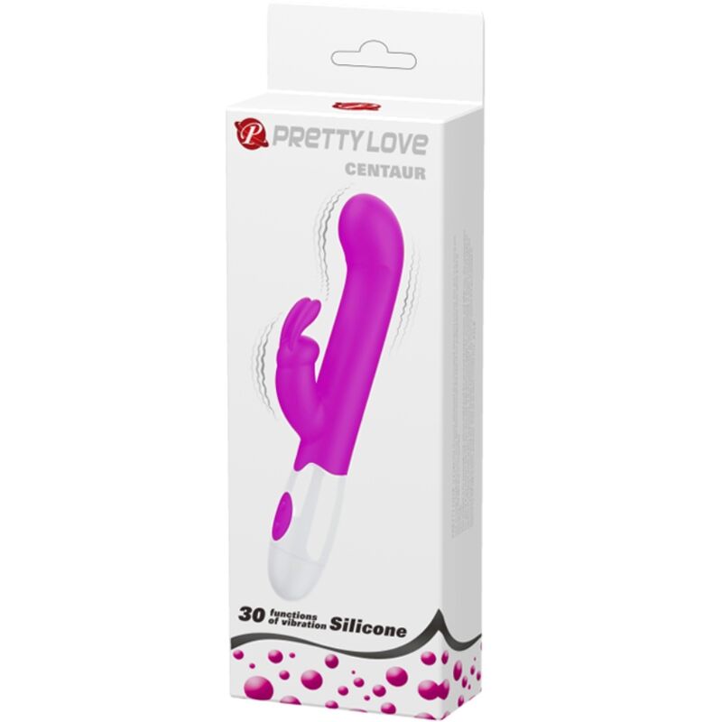 Pretty Love Centaur Vibrator Rabbit 30 Vibration Modes Purple