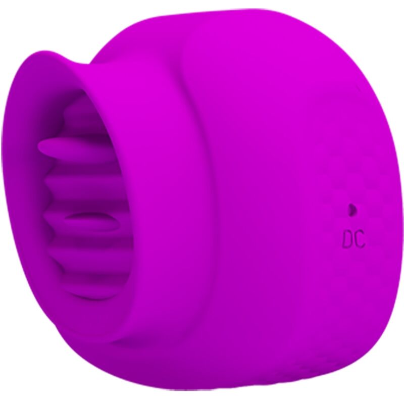 Pretty Love Estelle Tongue Clitoris Stimulator 12 Vibrations Purple