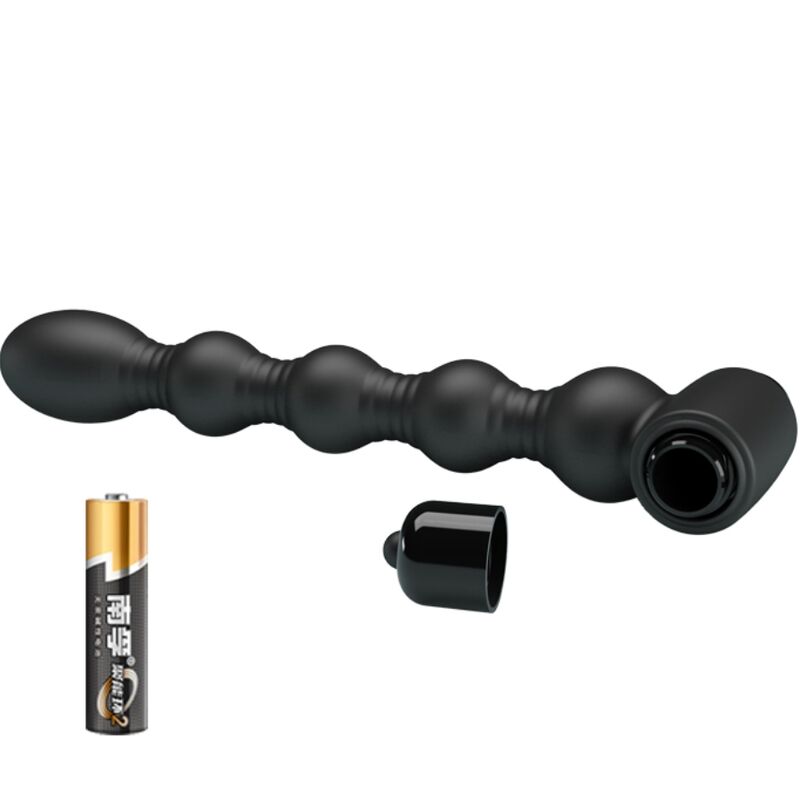 Pretty Love Lynn Silicone Anal Plug 10 Vibrations Black
