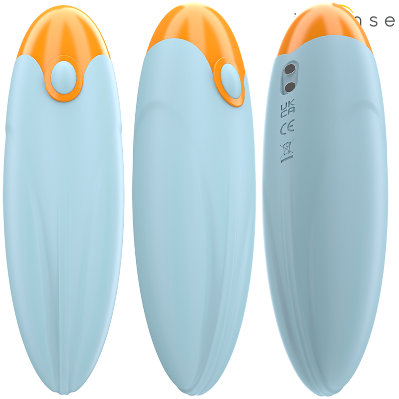 Intense Fun Intense - Mike Vibrating Bullet 10 Vibrations Blue Remote Control