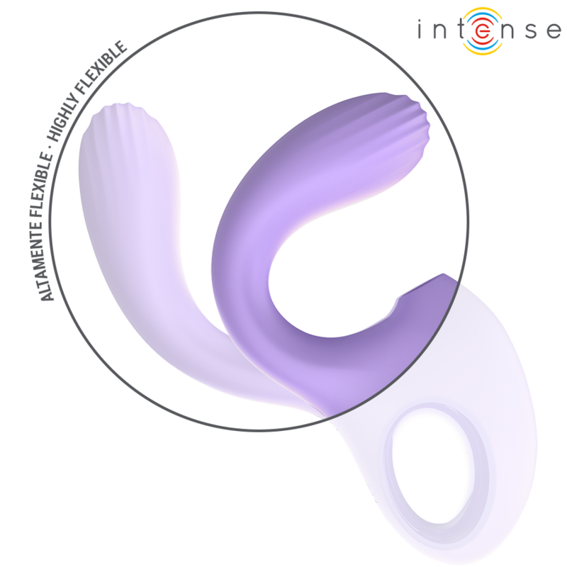 Intense Baxter Dual Vibrator & Stimulator with Remote Violet