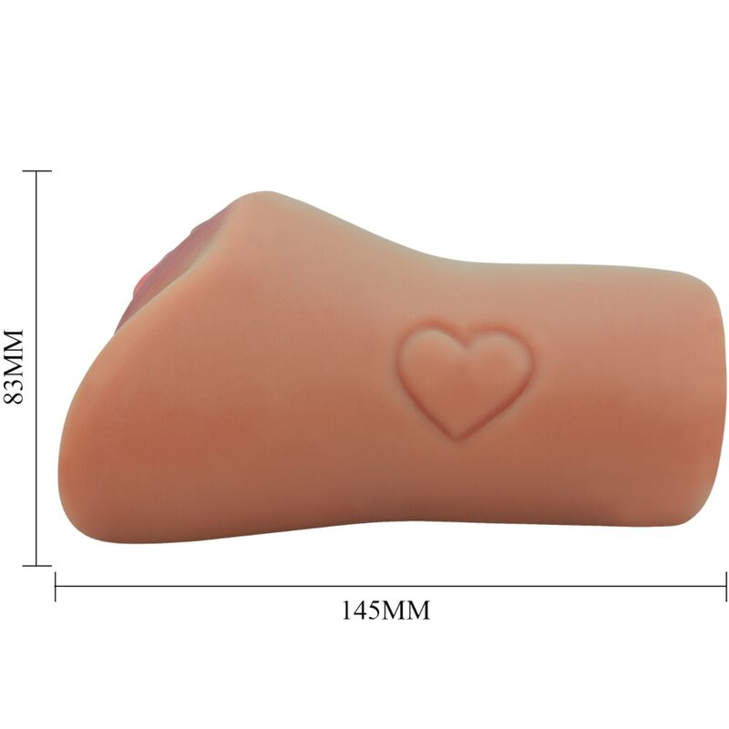 Crazy Bull Scarlet Vagina And Anus Design With A Heart Flesh