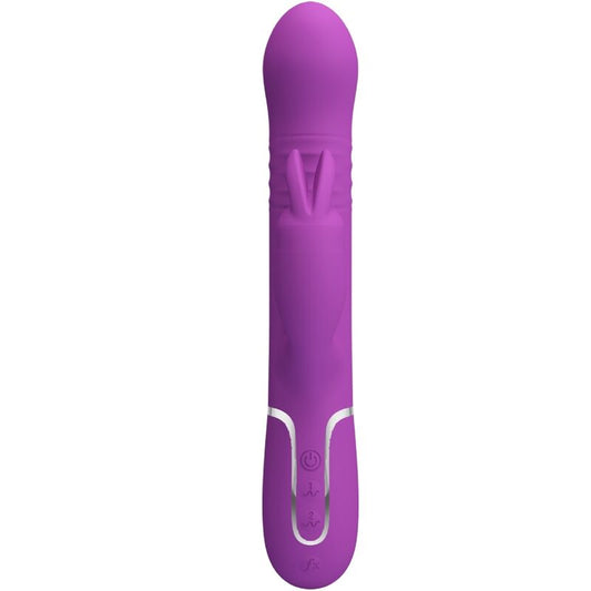 Pretty Love Coale 4 In 1 Multifunction Rabbit Vibrator Purple