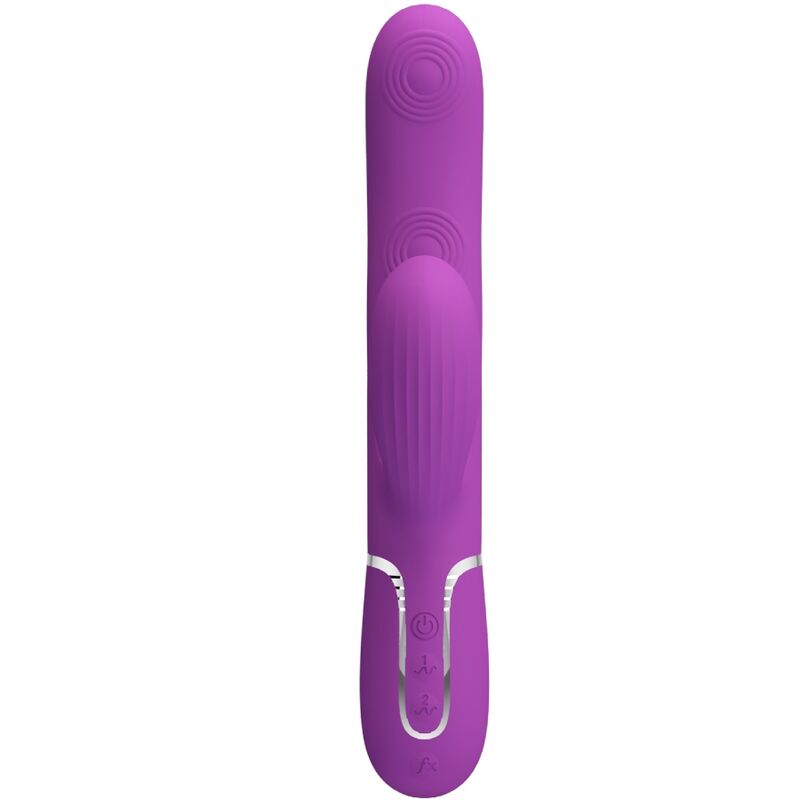 Pretty Love Perlita 3 In 1 Multifunction Rabbit Vibrator Purple