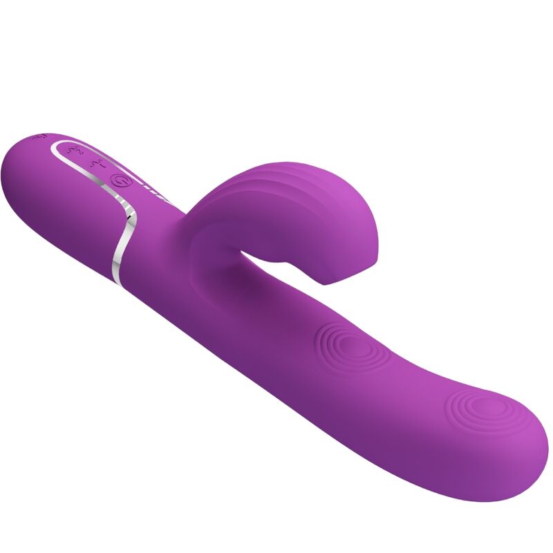 Pretty Love Perlita 3 In 1 Multifunction Rabbit Vibrator Purple