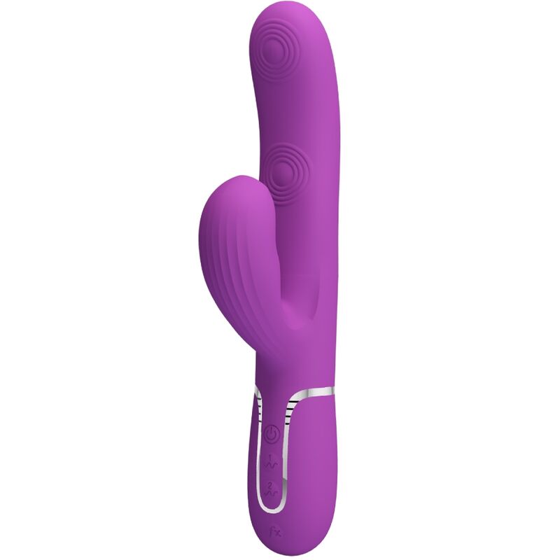 Pretty Love Perlita 3 In 1 Multifunction Rabbit Vibrator Purple