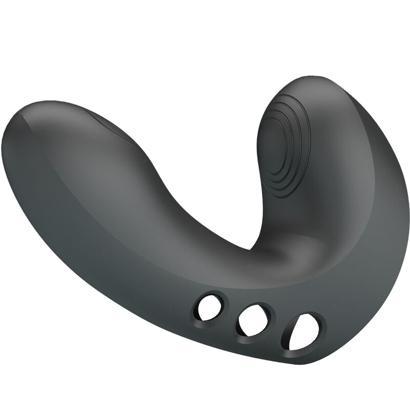 Pretty Love Camelia Finger Vibrator 7 Vibrations Black