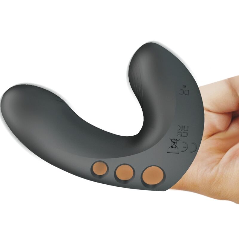Pretty Love Camelia Finger Vibrator 7 Vibrations Black
