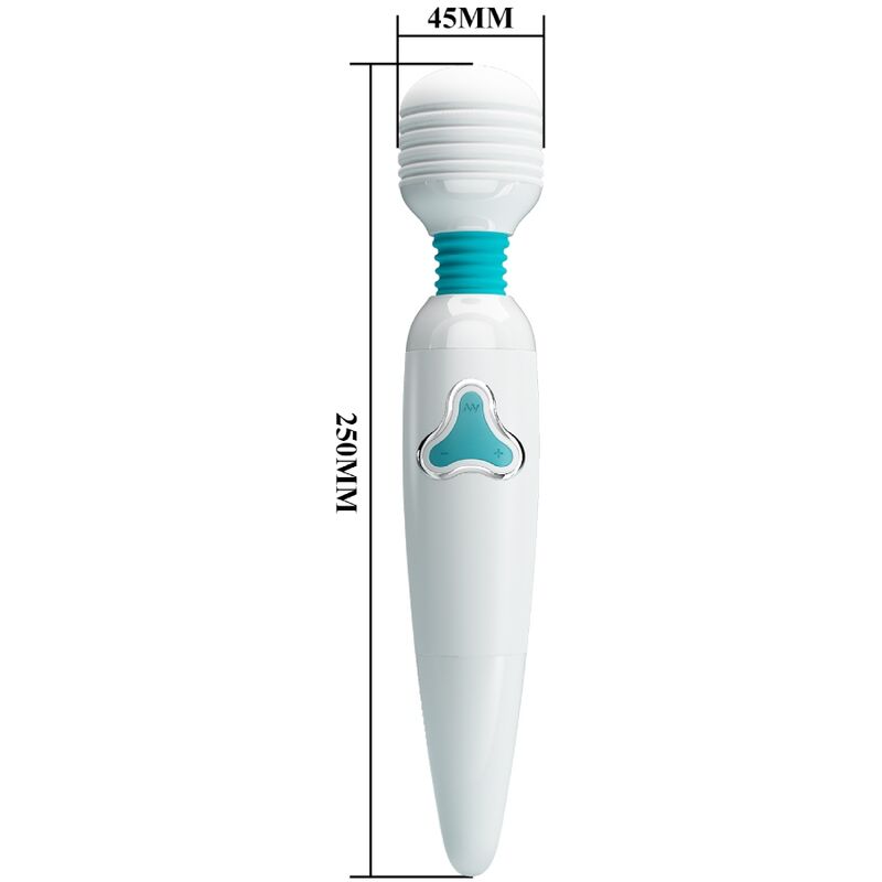 Pretty Love Cloud Wand Vibrator 7 Vibrations White