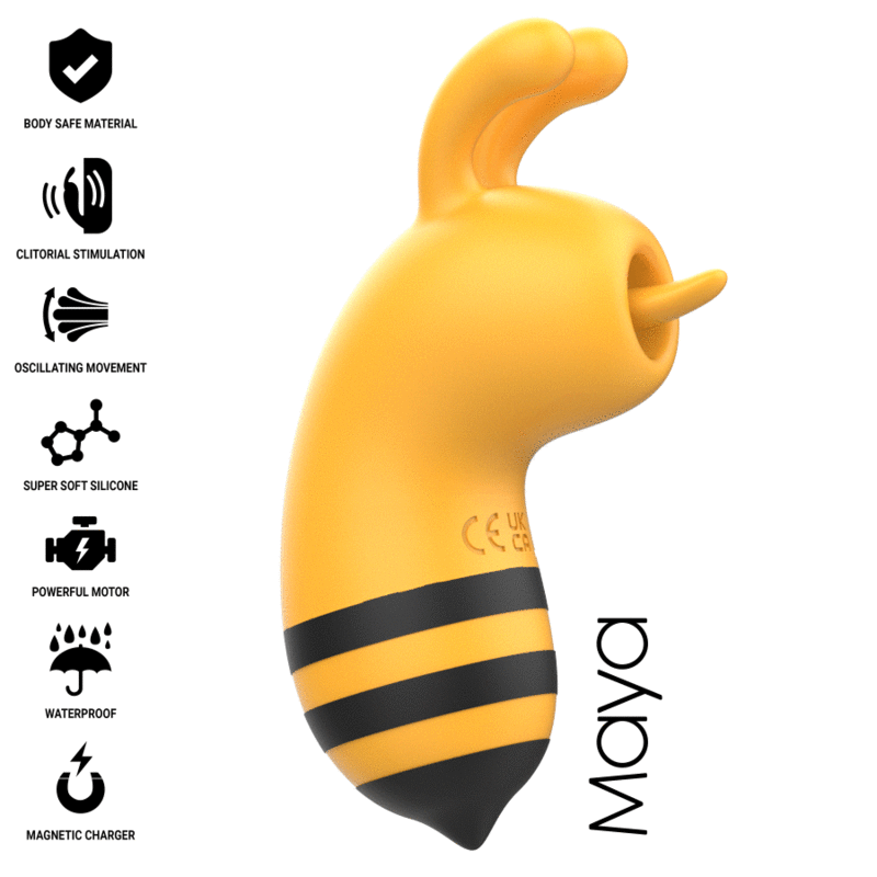 Intense Fun Intense - Maya Stimulator Bee Yellow/Black