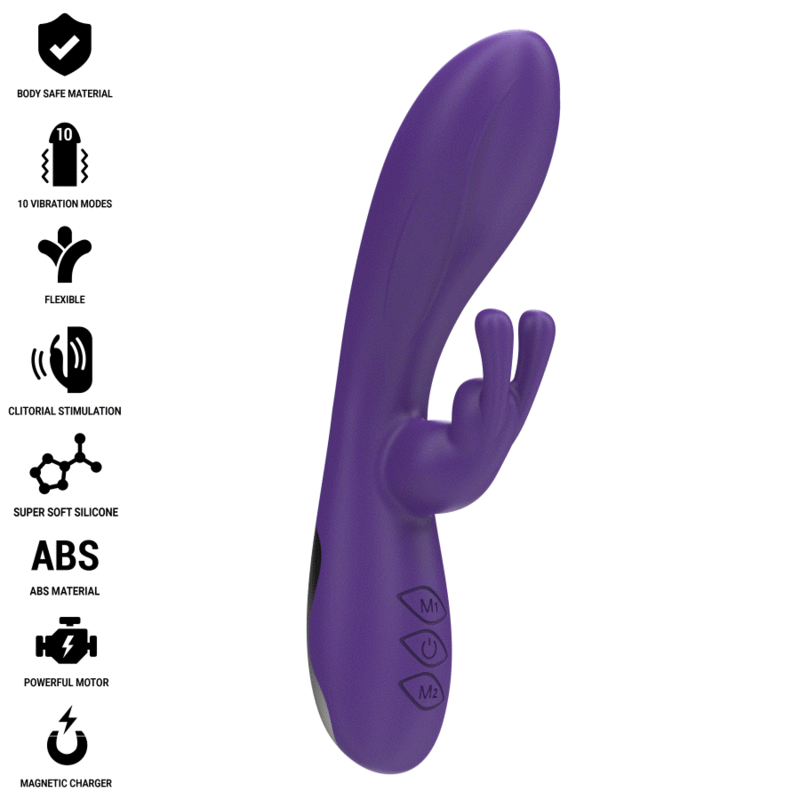 Intense Fun Intense - Randall Rabbit Vibrator 10 Vibrations Purple