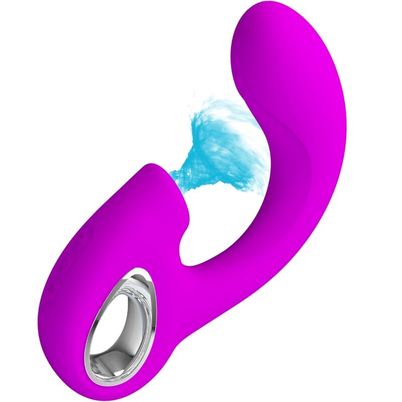 Pretty Love Sibel Sibel G-Spot Vibrator + Clitoris Stimulator 10 Vibrations Purple