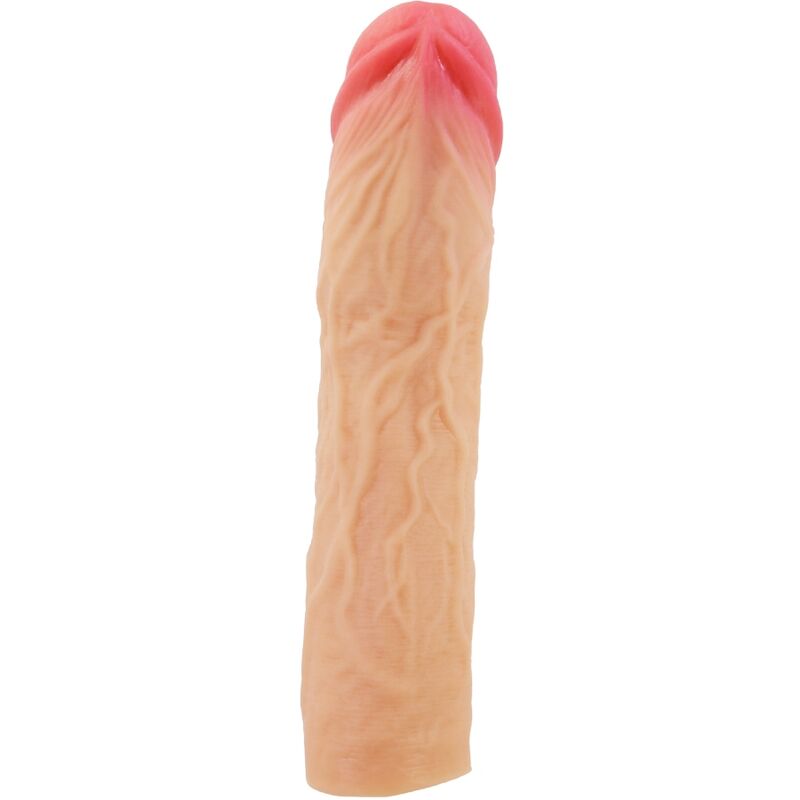 Pretty Love Derek Penis Sleeve With 7.6 Cm Extension Flesh