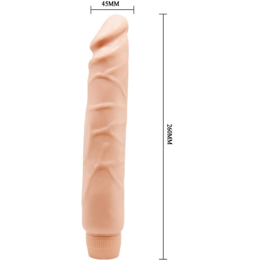 Baile Jack Realistic Vibrator 26 Cm Flesh