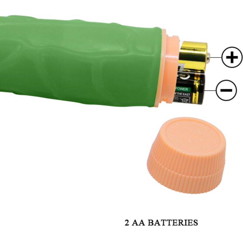 Baile Bill Realistic Vibrator 22.5 Cm Green