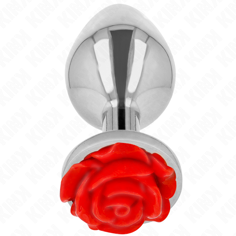 Kink Pleasure Plugs Kink - Plug Anal Rose Red Size L
