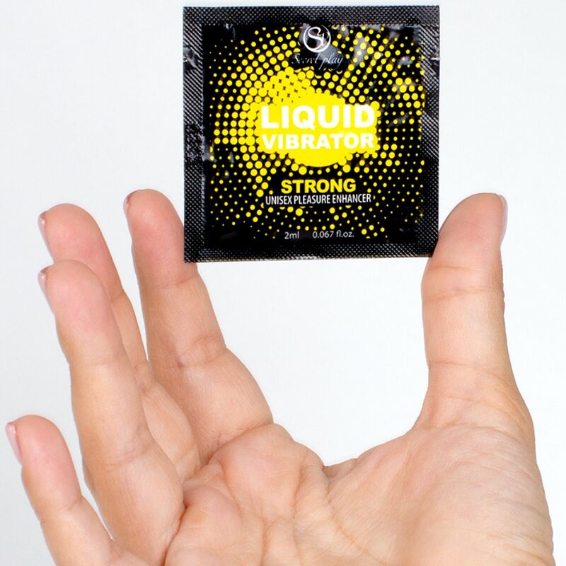 Secretplay Cosmetic Secretplay - Single Dose Vibrator Liquid Strong 2 Ml