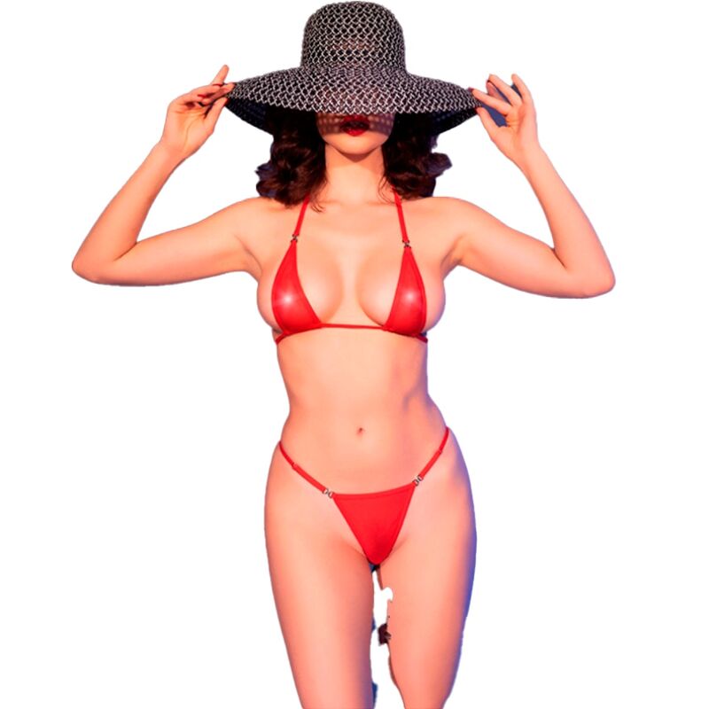 Chilirose Summer Chilirose - Cr 4840 Micro Bikini Red S/M