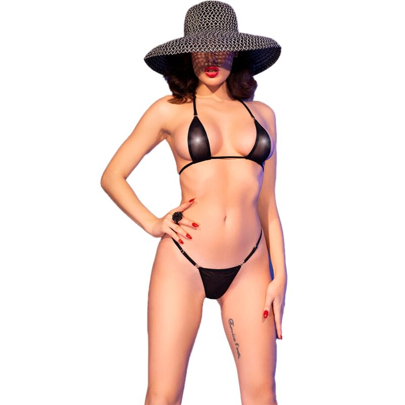 Chilirose Summer Chilirose - Cr 4840 Micro Bikini Black S/M