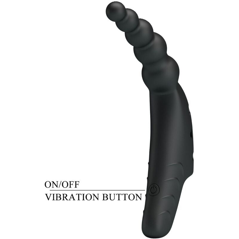 Pretty Love Jordin Finger Vibrator 10 Vibrations Black