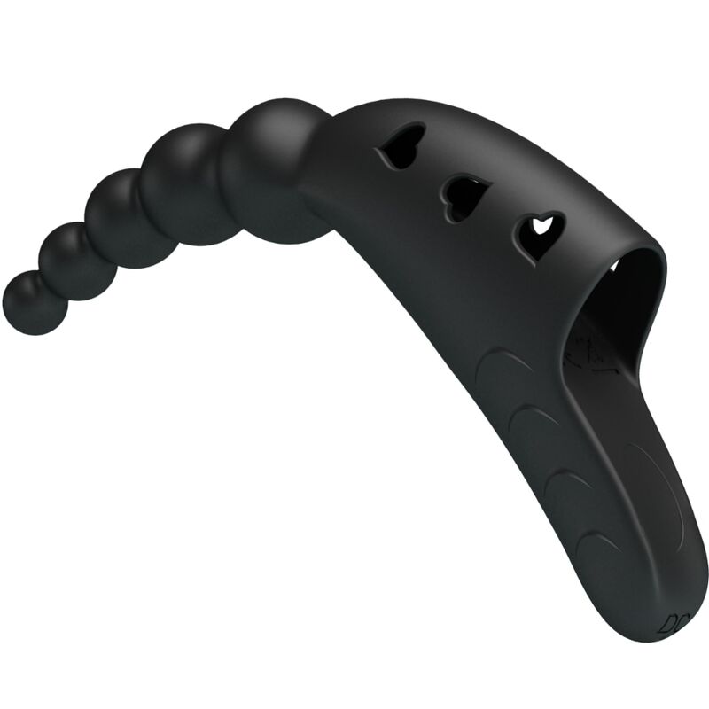 Pretty Love Jordin Finger Vibrator 10 Vibrations Black