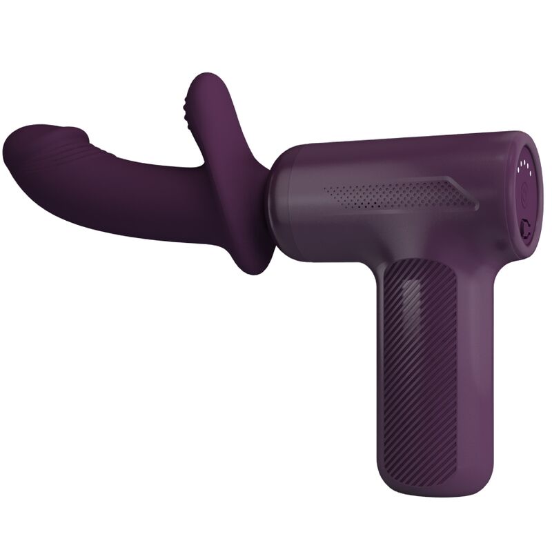 Pretty Love C-Type Pretty Love - Dj Scholar Massager 5 Settings Purple