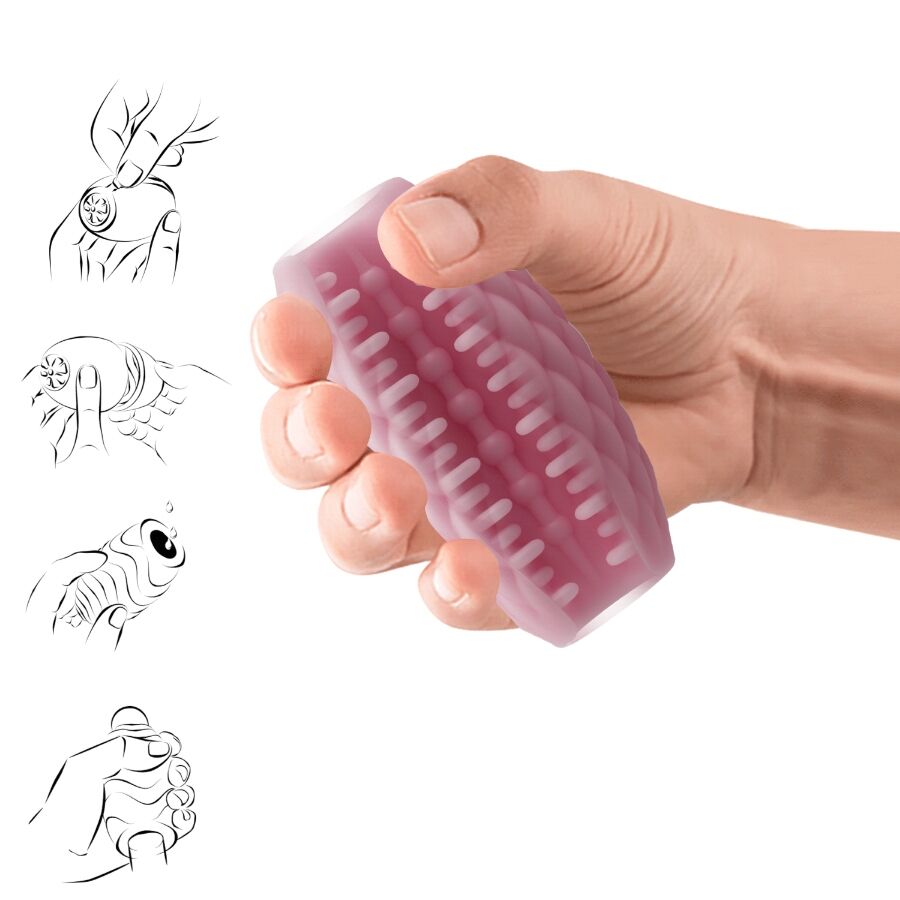 Pretty Love Athena Eros Silicone Male Masturbator Pink