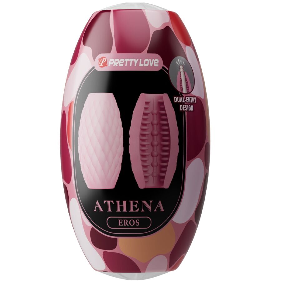 Pretty Love Athena Eros Silicone Male Masturbator Pink