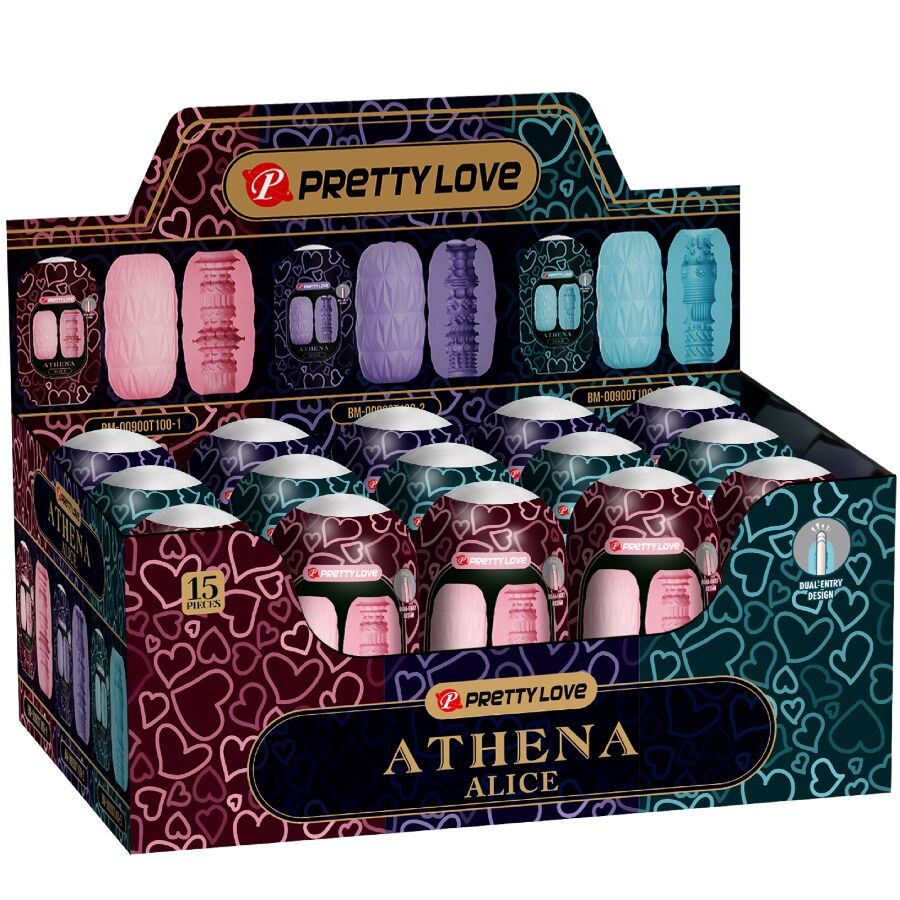 Pretty Love Athena Alice Pack 15 Various Male Masturbators