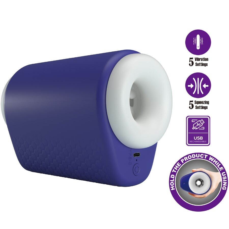 Pretty Love Male Pretty Love - Dj Lady Male Masturbator With Vibration 5 Settings Purple