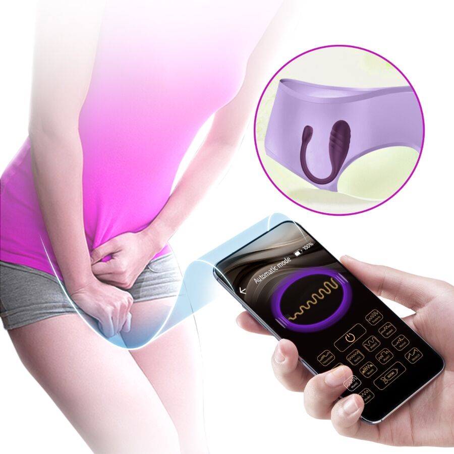 Pretty Love Smart Pretty Love - Leviathan App Controlled Vibrator Purple