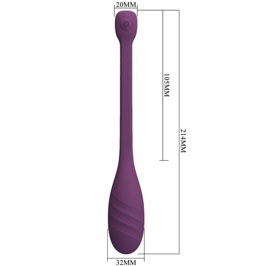 Pretty Love Smart Pretty Love - Leviathan App Controlled Vibrator Purple