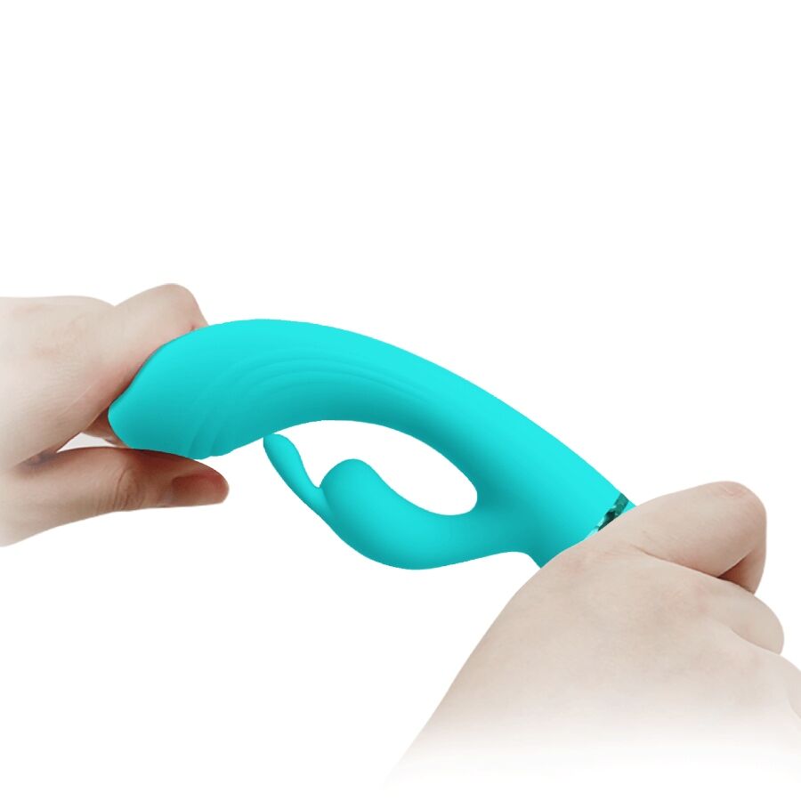 Pretty Love Flirtation Pretty Love - Scocco Vibrator Rabbit Turquoise