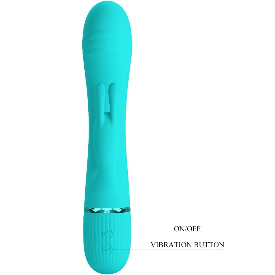 Pretty Love Flirtation Pretty Love - Scocco Vibrator Rabbit Turquoise
