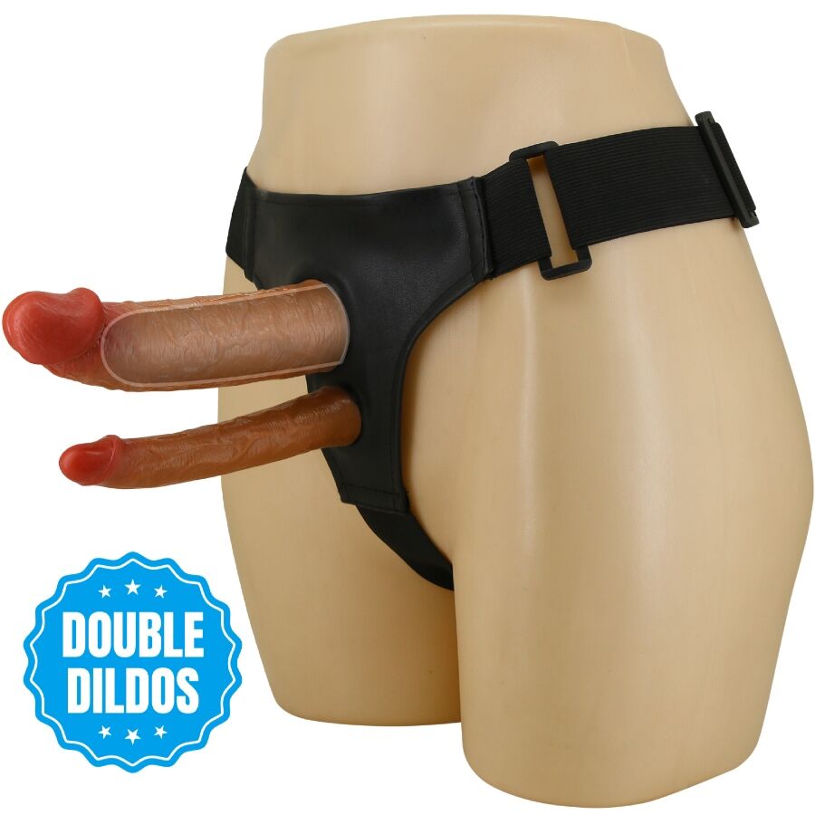 Pretty Love Keaven Harness Briefs Universal & Comfortable Double Dildo