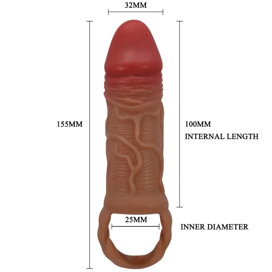 Pretty Love Peirre Penis Sleeve 10 Cm