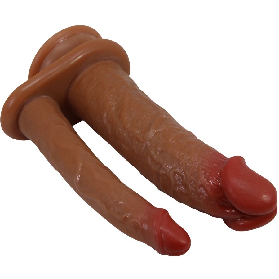 Pretty Love Hulbert Double Realistic Dildo With Vibration Mulato