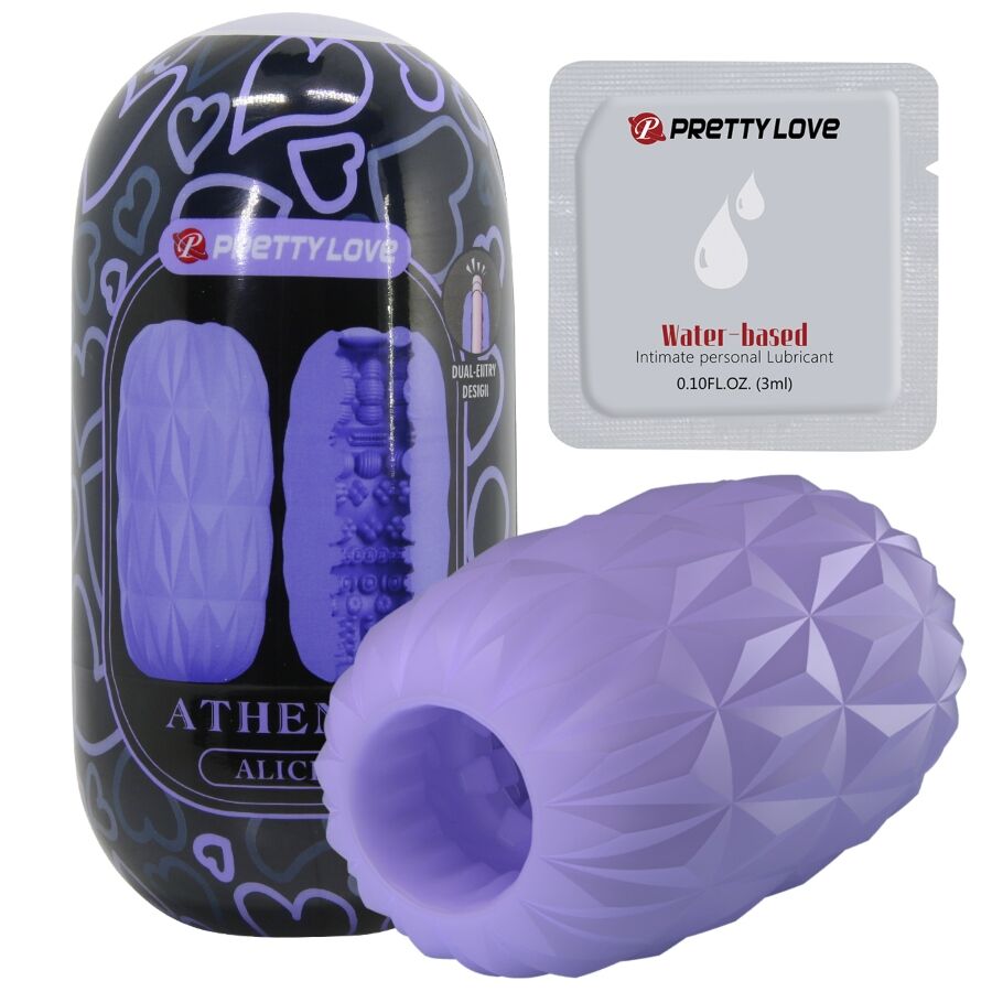 Pretty Love Athena Alice Male Masturbator Purple