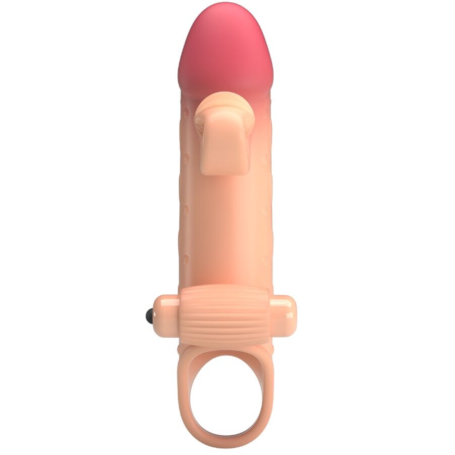 Romance Vibrating Penis Sleeve Natural