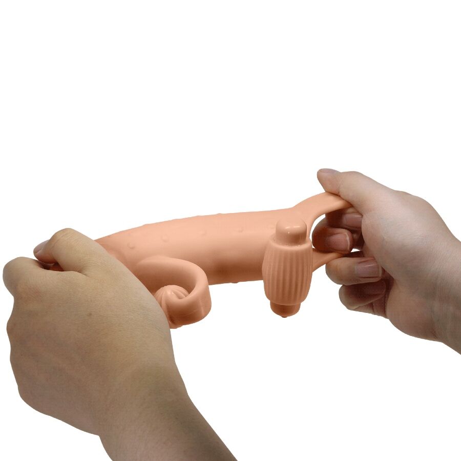 Romance Vibrating Penis Sleeve Natural