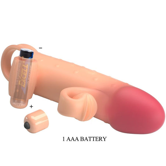 Romance Vibrating Penis Sleeve Natural