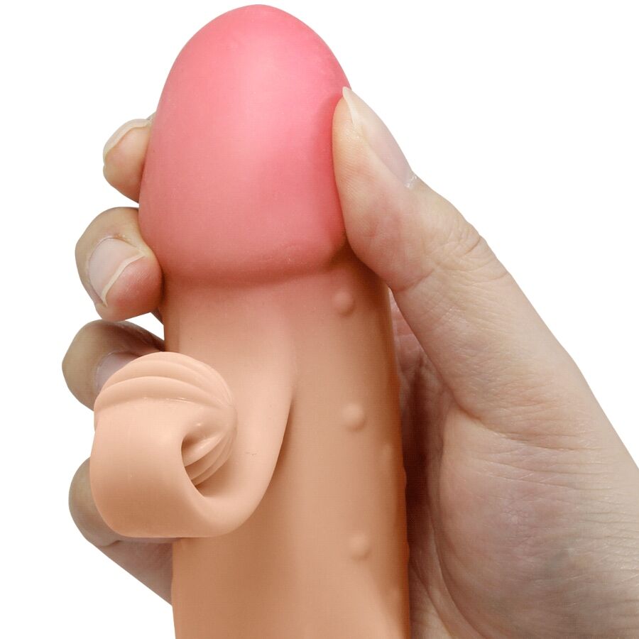Romance Vibrating Penis Sleeve Natural
