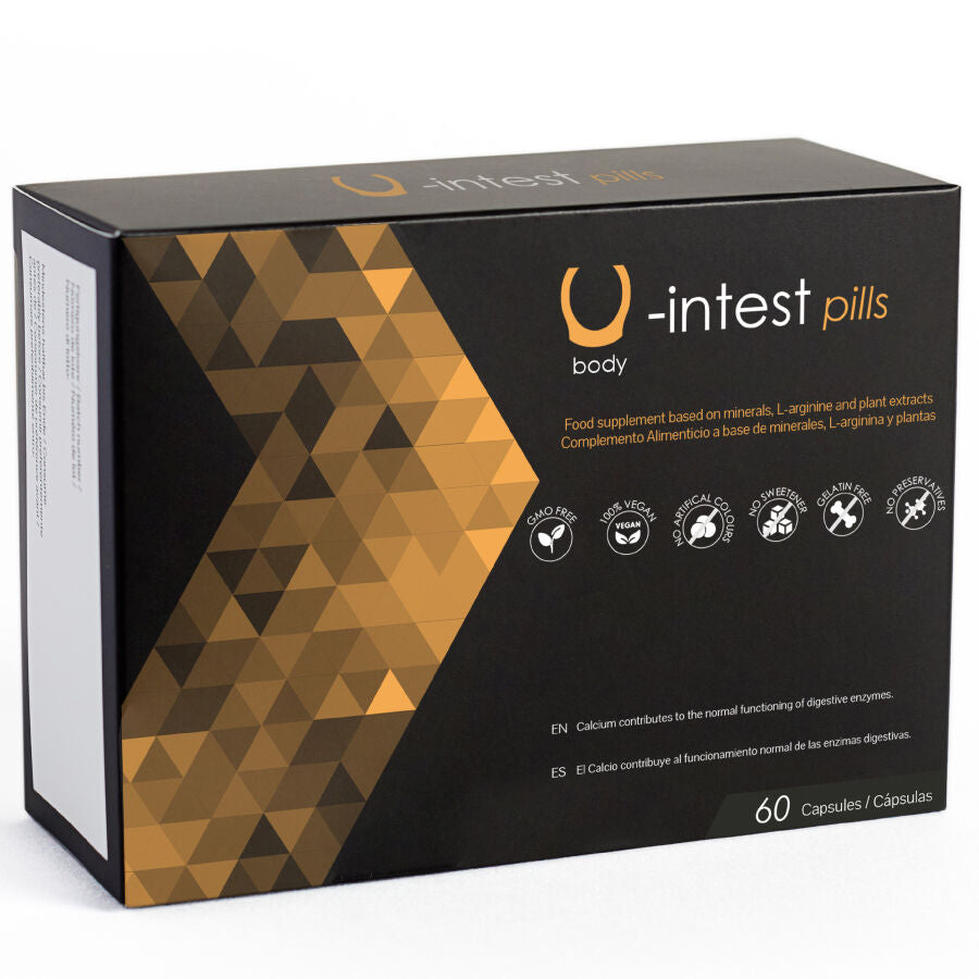 500 Cosmetics -U-Intest Capsules To Prevent Hemorrhoids - 60 Capsules