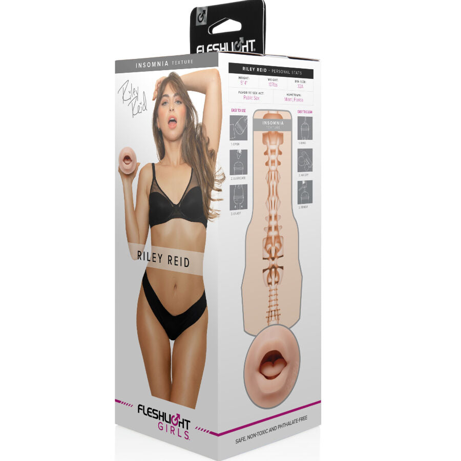 Fleshlight Girls Fleshlight - Riley Reid Insomnia Mouth
