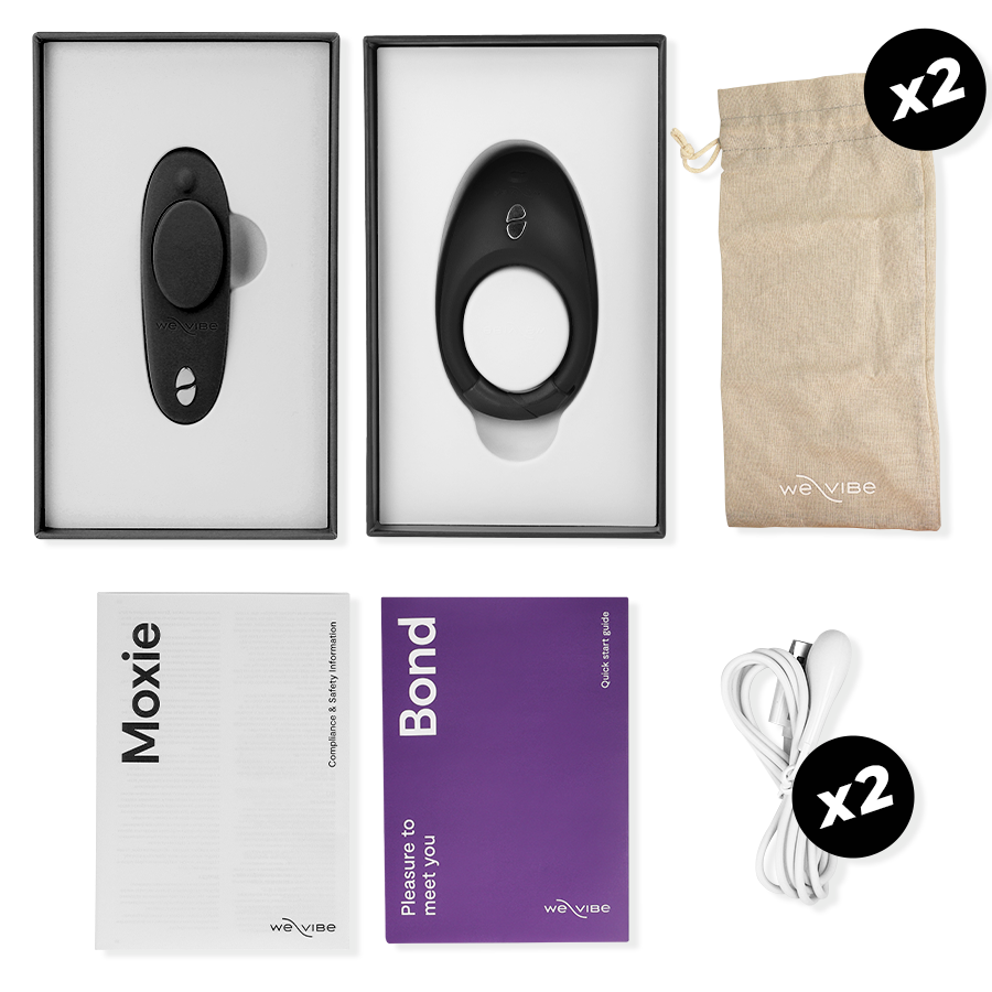 We-Vibe Tease Us Moxie and Bond