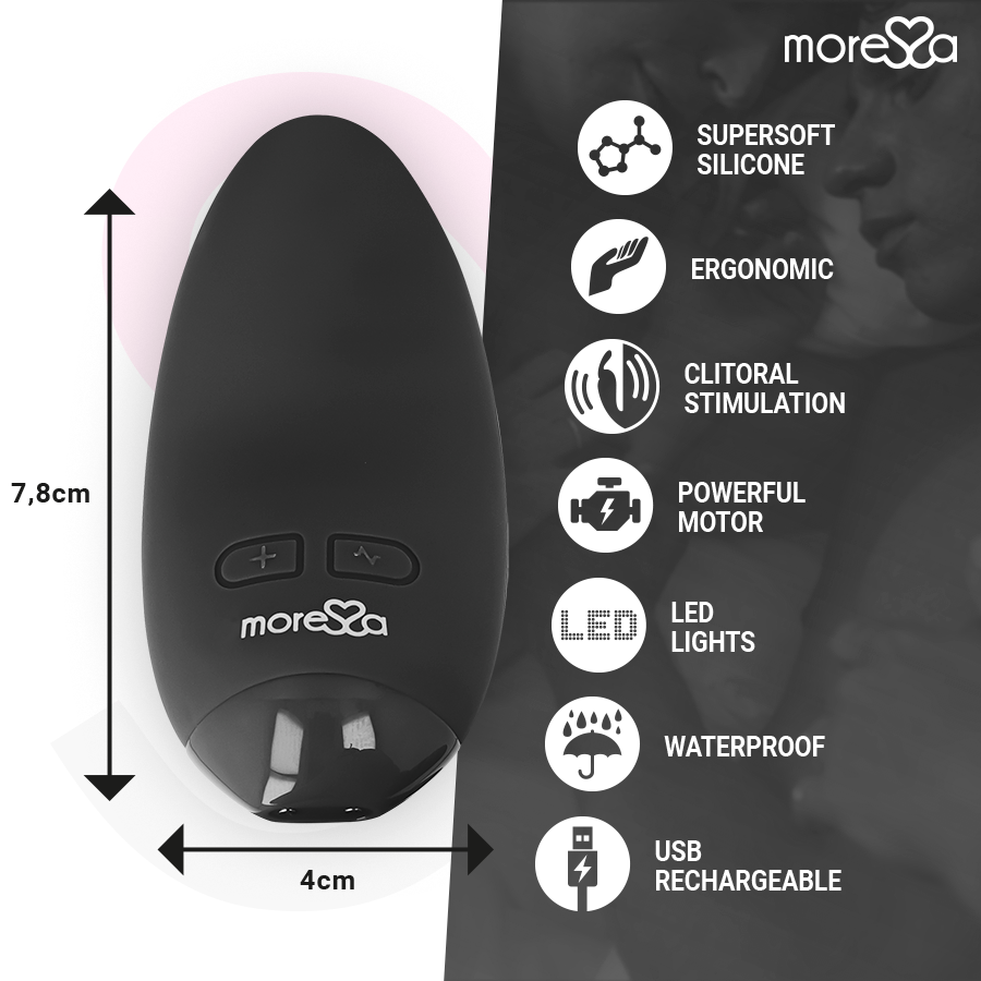 Moressa Blossom Black Vibrator