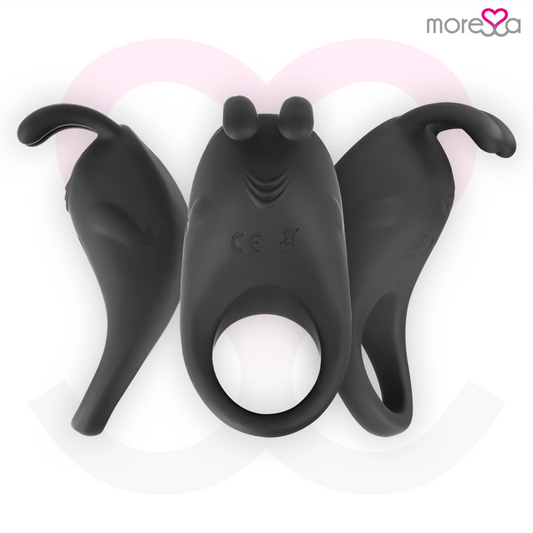 Moressa Brad Premium Silicone Rechargeable Black